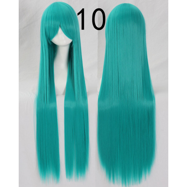 teal cosplay wig