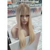 Rooted platinum blonde long fringe synthetic wig by Emmor (LC5217-1)