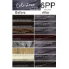 6PP Dark Violet slate (toner tint) Colortone professional 100ml +100ml 20 vol developer