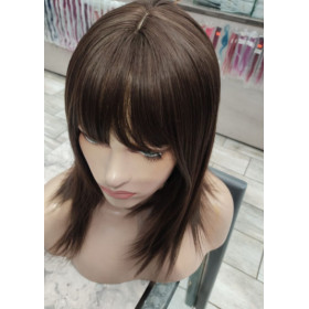 Highlighted brown wig by Emmor-synthetic hair (LC5056-1)