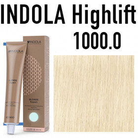 1000.0 lightest blonde Indola Professional Blonde expert High lift  60ml +60ml 20vol developer