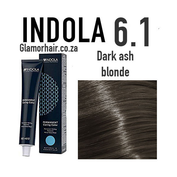  Ash dark blonde/chestnut brown natural Indola Professional 60ml +60ml  20vol developer