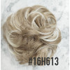 *16H/613 Highlighted pearl platinum blonde mix scrunchie by Proextend - Synthetic