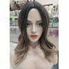 Mid parting ash ombre wig by Emmor-synthetic hair (LC310-1)