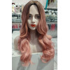 Rose gold rooted wig by Emmor-synthetic hair  (LC313-1)