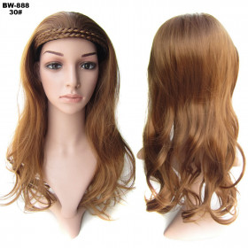 Color 30 Alice band half head wig- Synthetic hair