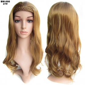 Color 27 Alice band half head wig- Synthetic hair