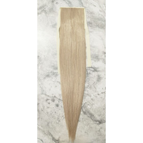 *M18-613 Mix light ash blonde, tie on straight ponytail 55cm by ProExtend