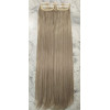 *M18B-60 Extra Ash platinum blonde  mix 60cm Straight Synthetic 3pc XXL clip in hair extensions