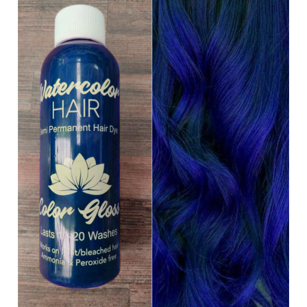 Tanzanite Watercolor hair smi permanent dye 100ml