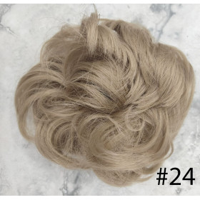 *24 light blonde scrunchie by Proextend - Synthetic
