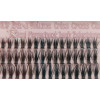 14-15-16mm 40P extra volume criss cross soft cluster lashes mix length
