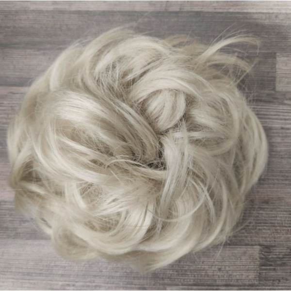 *88 Light pearl blonde scrunchie by Proextend - Synthetic