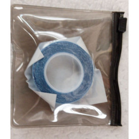 1cm wide Blue Italian lace 3 yard extra hold replacement tape for tape in hair extensions