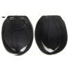 Color 1b Natrual black - Blunt cut synthetic clip on fringe by ProExtend