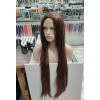 Chestnut mix brown mid parting straight cosplay wig color 2-33