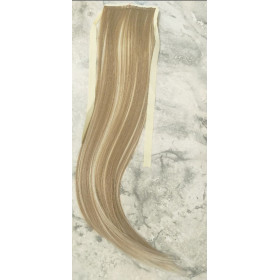 *16H60 Natural blonde mix color, tie on straight ponytail 55cm by ProExtend