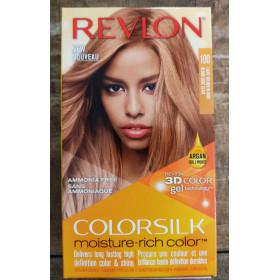 Revlon Color silk ammonia free permanent color 100 Light golden blonde