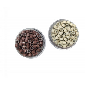 200 Piece tub standard silicone lined micro rings