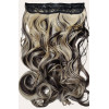 *4-88 One piece XXL, 5 clips wa y clip in hair extensions by proextend synthetic hair (60cm)