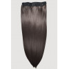 *4 Straight, Easy flip XXL Synthetic halo hair extensions 60cm