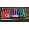 12 Piece assorted color hair chalk