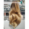 Ombre honey blonde mid parting wig by Emmor-synthetic hair (LC6032-1)