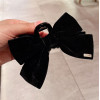 Black Velvet claw clip hair clip