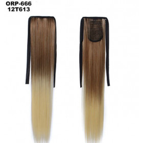 Ombre *12-613, tie on straight ponytail 55cm by ProExtend