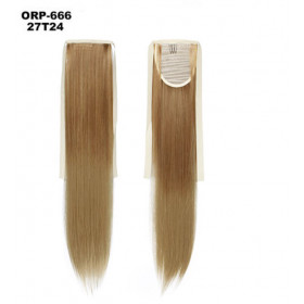 Ombre *27t24 tie on straight ponytail 55cm by ProExtend