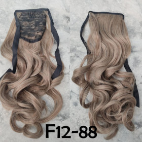 *F12-88 tie on wavy ponytail 55cm by ProExtend synthetic hair
