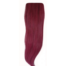 Color 7.62 55cm 10pc 120g High quality Indian remy clip in hair