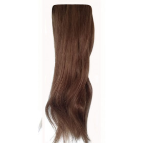 Color 6 40cm 10pc 120g High quality Indian remy clip in hair