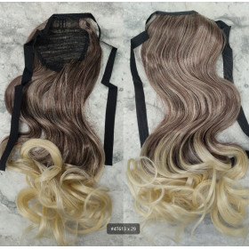 Ombre *4T613, tie on wavy ponytail 55cm by ProExtend