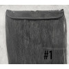 Color 1 50cm 60g volumiser 100% Indian remy one piece clip in hair