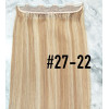 Color 27-22 55cm one piece 120g High quality Indian remy clip in hair