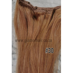 Color 30 40cm one piece 120g High quality Indian remy clip in hair