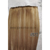 Color 973 50cm one piece 120g High quality Indian remy clip in hair