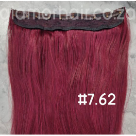 Color 7.62 50cm one piece 120g High quality Indian remy clip in hair