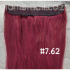 Color 7.62 50cm one piece 120g High quality Indian remy clip in hair