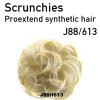 *88-613 Platinum ash blonde mix scrunchie by Proextend