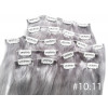 Color 10.11 55cm 10pc 120g High quality Indian remy clip in hair