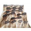 Color 16-613 40cm 10pc 120g High quality Indian remy clip in hair