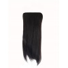 Color 1b Natural black brown  30cm 10pc 120g High quality Virgin Indian remy clip in hair