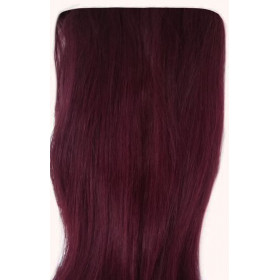 Color 99J 45cm one piece 120g High quality Indian remy clip in hair