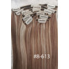 Color 8-613 35cm 10pc 120g High quality Indian remy clip in hair