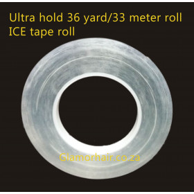 Ultra hold 33 meter clear  ape roll - Super water resistant ICE tape