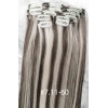 Color 7.11-60 35cm 10pc 120g High quality Indian remy clip in hair