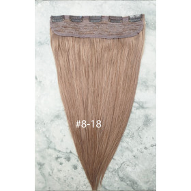 Color 8-18 40cm one piece 120g High quality Indian remy clip in hair