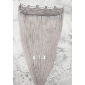 Color 11.8 50cm one piece 120g High quality Indian remy clip in hair